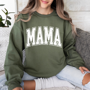 DISTRESSED MAMA CREW