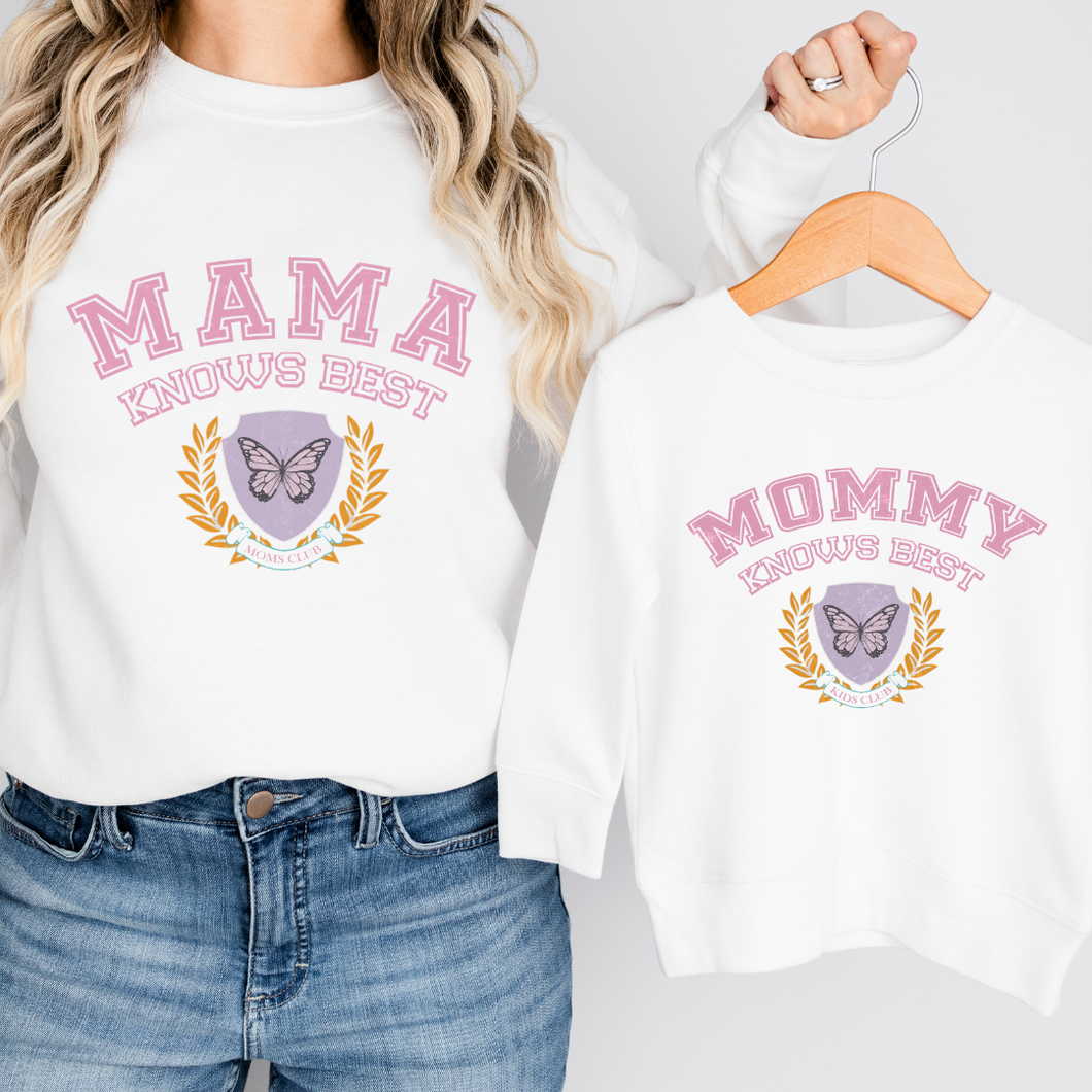 MOMMY KNOWS BEST KIDS CREW