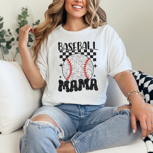 BASEBALL MOM TEE