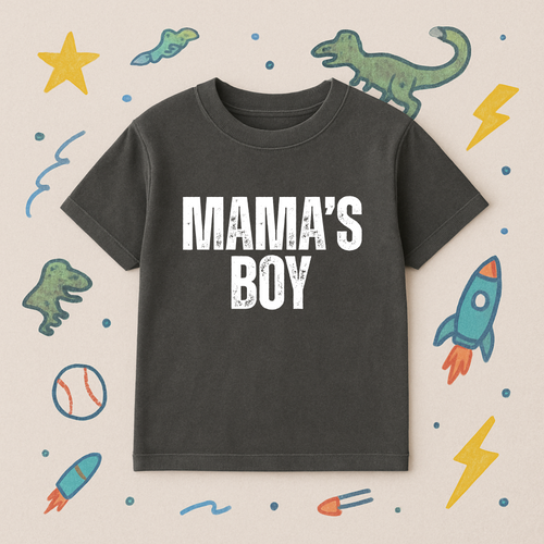 MAMA'S BOY KIDS TEE