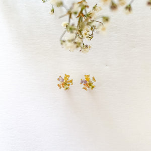 FLOWER EARRING STUDS