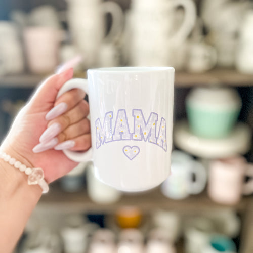 MAMA FLORAL MUG