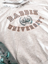 Load image into Gallery viewer, BADDIE UNIVERSITY HOODIE