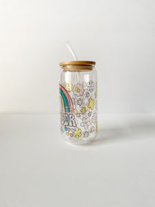 TEACHER MODE GLASS CAN TUMBLER