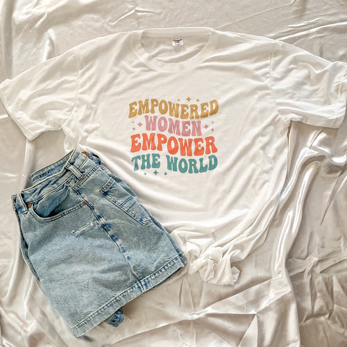 EMPOWERED WOMEN TEE