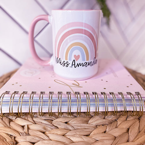 CUSTOM RAINBOW MUG