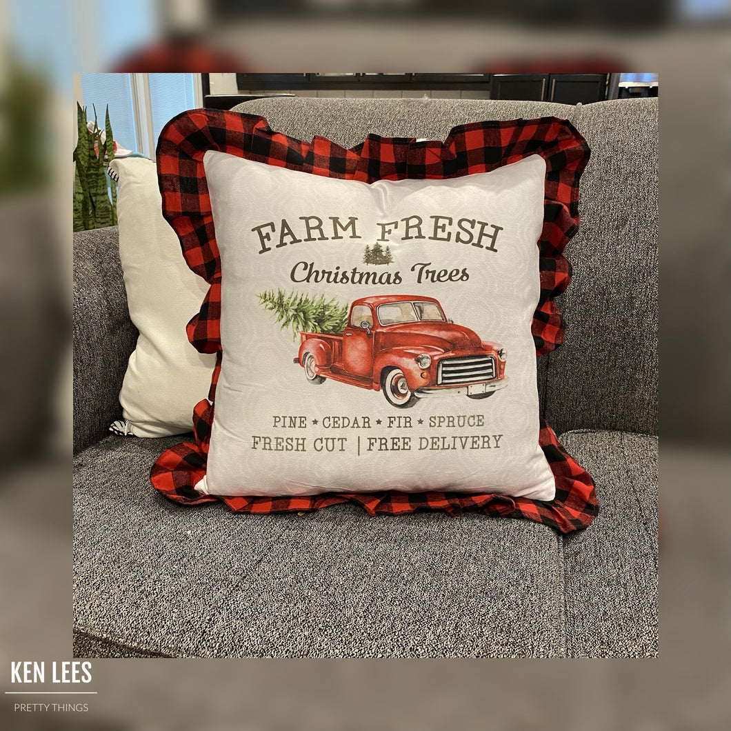 Red Buffalo Plaid Pillow