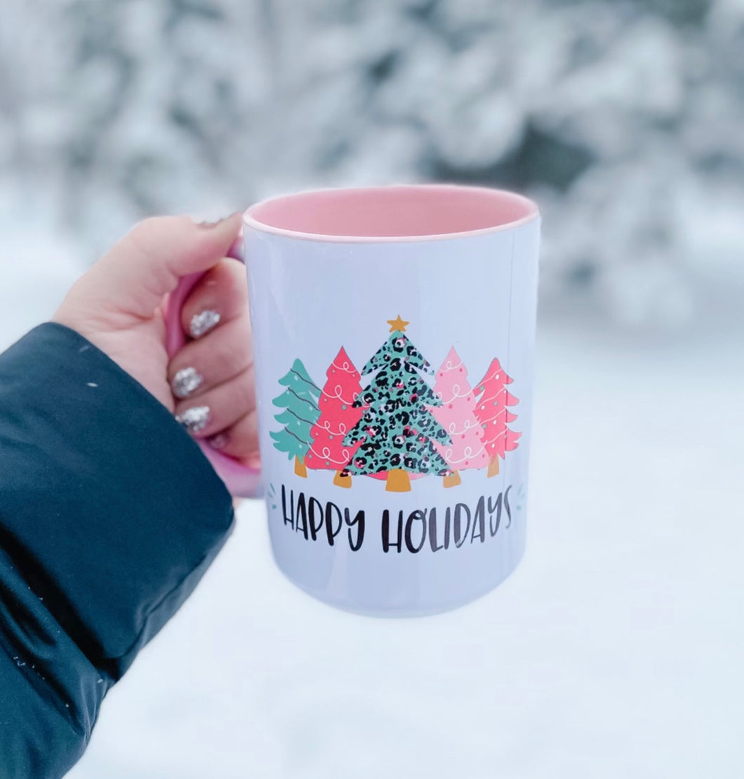 HAPPY HOLIDAYS MUG